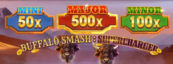 Buffalo Smash Supercharged слот играть Buffalo Smash Supercharged игровой автомат играть